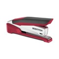 Office Jansan | PaperPro 1117 InPower One-Finger 28-Sheet Capacity 3-in-1 Desktop Stapler with Antimicrobial Protection - Red/Silver image number 1
