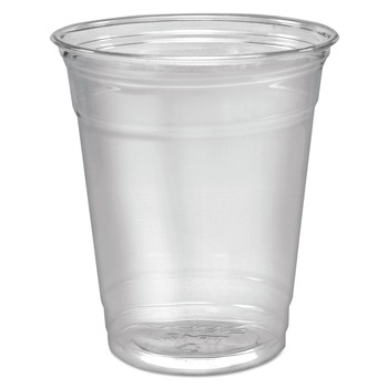 TABLETOP AND SERVEWARE | Dart TP12 Ultra Clear 12 oz. to 14 oz. Practical Fill PET Cups (50/Pack)