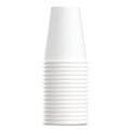  | SOLO 378W-2050 8 oz. Single-Sided Poly Paper Hot Cups - White (1000/Carton) image number 0