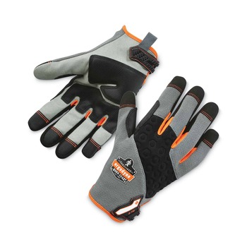 Ergodyne ProFlex 710 9 in. Long Heavy-Duty Mechanics Gloves - XX-Large Gray (1-Pair)