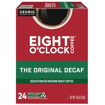 Eight O'Clock Coffee K-Cups - Original Decaf (24/Box)