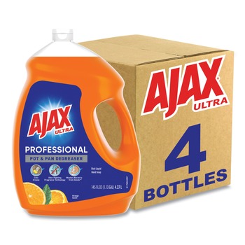 Ajax 61034313 145 oz Dish Detergent - Orange Scent (4/Carton)