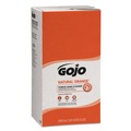 Cleaning & Janitorial Supplies | GOJO Industries 7556-02 5000 mL NATURAL ORANGE Pumice Hand Cleaner Refill - Citrus Scent (2/Carton) image number 1