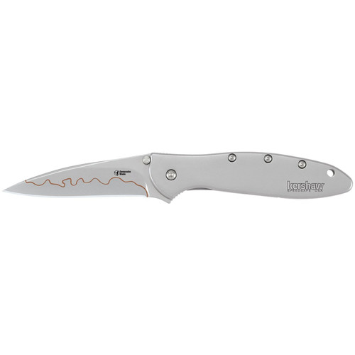 Knives | Kershaw Knives 1660CB Leek Knife with Sandvik Stainless-steel/CPM-D2 Composite Two tone SS Blade image number 0