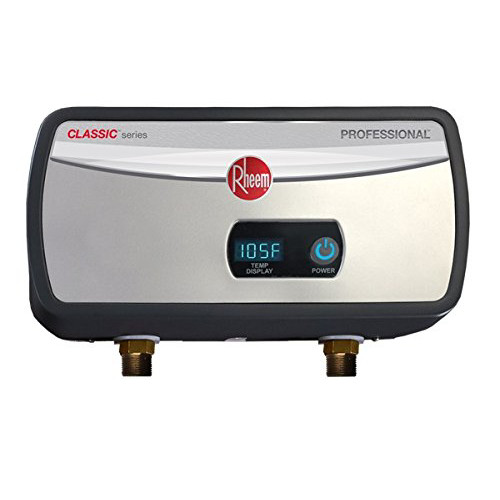 Rheem electric tankless shop water heater