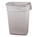 Trash Bags | Boardwalk Z4824LNKR01 High-Density Waste Can Liners 10 gal 8 mic 24 x 24 Natural (1000/Carton) image number 2