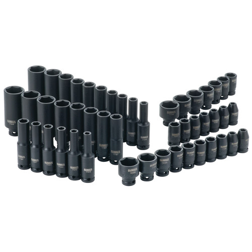 Sockets | Dewalt DWMT19251 48 Piece 1/4 in Drive Combination Impact Socket Set 6 PT image number 0