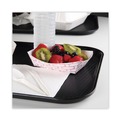  | Boardwalk BWK30LAG200 2 lbs. Capacity Paper Food Baskets - Red/White (1000/Carton) image number 6