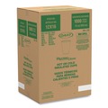 Cutlery | Dart 12X16G 12 oz. Cafe G Foam Hot/Cold Cups - White/Brown/Red (1000/Carton) image number 4