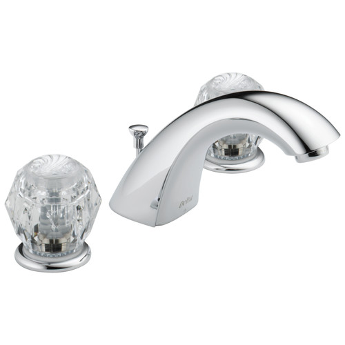 Bathroom Sink Faucets | Delta 3544LF-WFMPU 2-Handle Widespread Bathroom Faucet (Chrome) image number 0