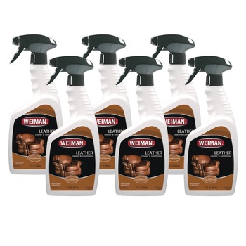 WEIMAN 22 oz. Trigger Spray Bottle Leather Cleaner and Conditioner - Floral Scent (6/Carton)