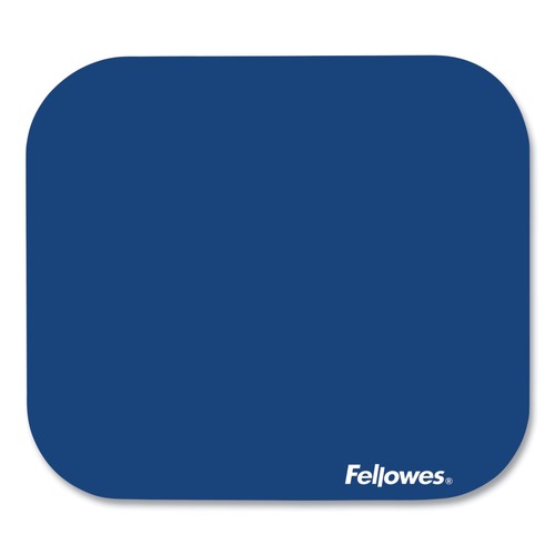 Office Furniture Accessories | Fellowes Mfg Co. 58021 9 in. x 8 in. Polyester Mouse Pad - Blue image number 0