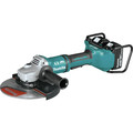 Cut Off Grinders | Makita XAG13PT1 18V X2 (36V) LXT Brushless Lithium-Ion 9 in. Cordless Paddle Switch Electric Brake Cut-Off/Angle Grinder Kit with 2 Batteries (5 Ah) image number 1
