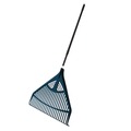 Outdoor Hand Tools | Suncast Commercial LRT240D 24 in. Width x 47.5 in. to 66 in. Length Telescoping Rake image number 2