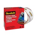 Office Jansan | Scotch 845 2 in. x 15 yds 3 in. Core Book Tape - Clear (1-Roll) image number 5
