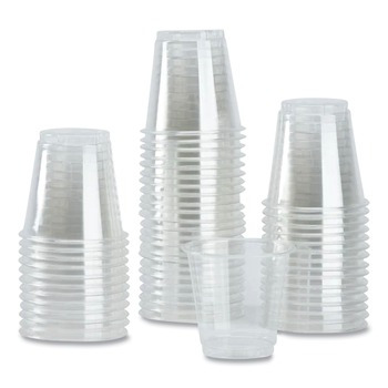 Karat 3 oz PET Plastic Cups - Clear (2500/Carton)
