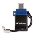 Office Jansan | Verbatim 71275 Store n' Go Dual USB 3.2 Gen 1 Flash Drive for USB-C Devices - Blue image number 1
