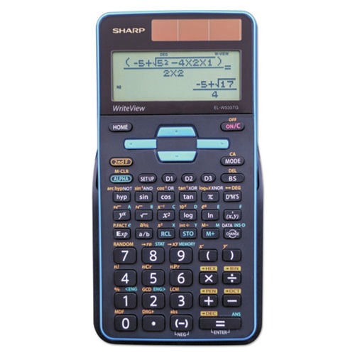 Office Jansan | Sharp ELW535TGBBL 16-Digit LCD Scientific Calculator with 422 Functions image number 0