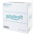 Paper Towels and Napkins | Windsoft 122085CTB 11 in. x 8.5 in. 2-Ply Kitchen Roll Towels - White (30 Rolls/Carton) image number 3