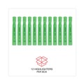 Office Jansan | Universal UNV08862 Chisel Tip Fluorescent Green Ink Green Barrel Desk Highlighters (1 Dozen) image number 6