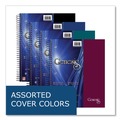 Notebooks & Pads | Roaring Spring 13114 11 in. x 9 in. 150-Sheets 3-Subject Medium/College Rule Genesis Notebook - Randomly Assorted Cover Colors (12/Carton) image number 2