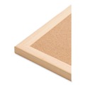 Office & Office Supplies | U Brands 2872U00-01 70 x 47 Cork Bulletin Board - Tan Surface/Birch Wood Frame image number 3