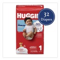 Cleaning & Janitorial Supplies | Huggies 49695 Little Snugglers Baby Diapers - Size 1/Disney Design (32/Pack) image number 2