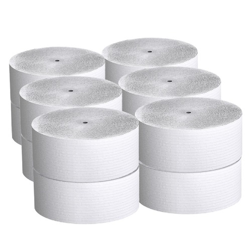 Cleaning & Janitorial Supplies | Scott 07005 Essential 3.75 in. x 2300 ft. Septic Safe Coreless JRT - White (12 Rolls/Carton) image number 0