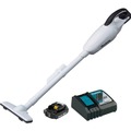 Upright Vacuum | Factory Reconditioned Makita XLC02RB1W-R 18V Lithium-Ion Upright Compact Cordless Vacuum Kit (2 Ah) image number 0