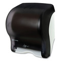 Paper Towels and Napkins | San Jamar T8400TBK 11.88 in. x 9.1 in. x 14.4 in. Smart Essence Electronic Roll Towel Dispenser - Black image number 0