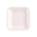 Food Trays, Containers, and Lids | Eco-Products EP-SCS5NFA 9.9 oz 5 x 5 x 1 Vanguard Worldview Renewable and Compostable Sugarcane Take-Out Containers - White (800/Carton) image number 8