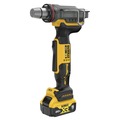 Expansion Tools | Dewalt DCE410P1 20V MAX XR Brushless Lithium-Ion 1-1/2 in. Cordless PEX Expander Kit (5 Ah) image number 2