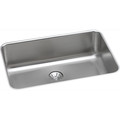 Fixtures | Elkay ELUH2416PD Lustertone Classic 26-1/2 in. x 18-1/2 in. x 8 in. Stainless Steel Single Bowl Undermount Sink with Perfect Drain image number 0