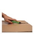 Food Service | Westcott 17969 0.5 in. Blade x 5.7 in. Plastic Handle Safety Ceramic Box Cutter - Green image number 2