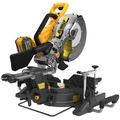 Miter Saws | Dewalt DCS781X1 60V MAX Brushless Sliding Double Bevel Lithium-Ion 12 in. Cordless Miter Saw Kit (9 Ah) image number 9