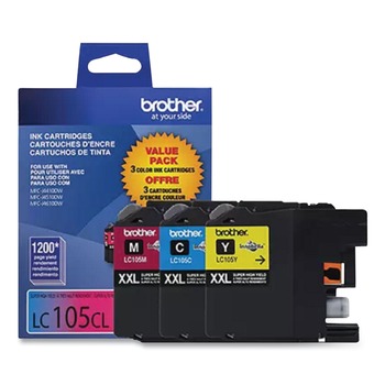 Brother 1200 Page-Yield Innobella Super High-Yield Ink - Cyan/Magenta/Yellow (3/Pack)
