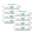 Office Jansan | Pampers 80741436 1-Ply 6.8 in. x 7 in. Unscented Sensitive Baby Wipes - White (8/Carton) image number 0