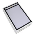 Sheet Protectors | C-Line 46058 Super Heavy-Duty Top Load 5 in. x 8 in. Insert Stitched Shop Ticket Holders - Clear Front, Black Border (25/Box) image number 1