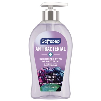 Softsoap 11.25 oz Pump Bottle Antibacterial Hand Soap - White Tea and Berry Fusion