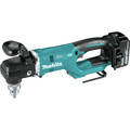 Right Angle Drills | Makita XAD05T 18V LXT Brushless Lithium-Ion 1/2 in. Cordless Right Angle Drill Kit with 2 Batteries (5 Ah) image number 1