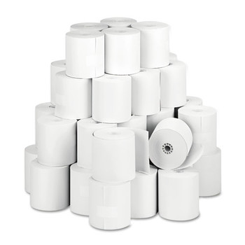 PM Company 3.13 in. x 273 ft. Direct Thermal Printing Thermal Paper Rolls - White (50/Carton)