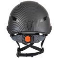 Hard Hats | Klein Tools 60515 Premium KARBN Pattern Non-Vented Class E Safety Helmet with Headlamp image number 4