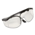 Safety Glasses | MCR Safety TK110 Tomahawk Wraparound Safety Glasses with Black Nylon Frame - Clear (12/Box) image number 3