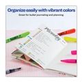 Office Jansan | Avery 23591 HI-LITER Pen-Style Chisel Tip Highlighters - Fluorescent Yellow Ink/Black Barrel (1-Dozen) image number 2