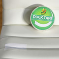 Packing Tapes | Duck 1265015 1.88 in. x 20 yards 3 in. Core Colored Duct Tape - White (1-Roll) image number 3