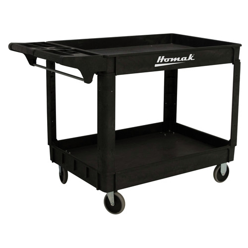 Tool Carts | Homak PP06046021 36 in. x 24 in. Industrial Polypropylene Service Cart image number 0