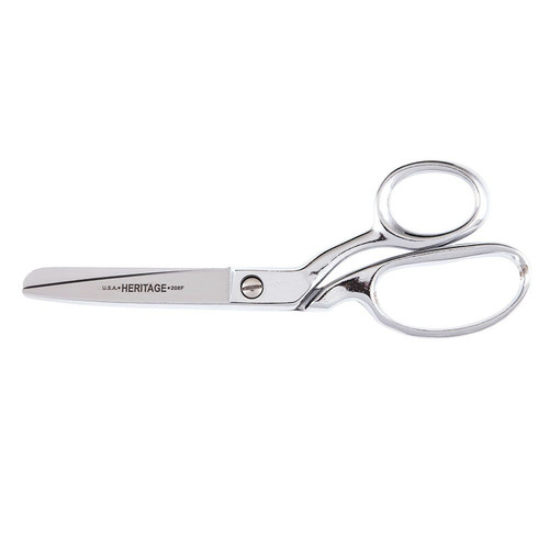 Scissors | Klein Tools 208F 8 in. Bent Trimmer with Fully Rounded Tips image number 0