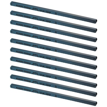 BLADES | Klein Tools 1224BI 12 in. 24 TPI Bi-Metal Blades (100/Pack)