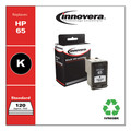 Office Jansan | Innovera IVR65BK 120 Page-Yield Remanufactured Ink Replacement for 65 (N9K02AN) - Black image number 1