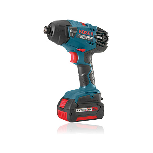 Drill Drivers | Factory Reconditioned Bosch 26618-01-RT 18V Lithium-Ion 1/4 in. Cordless Impact Drill Driver Kit image number 0